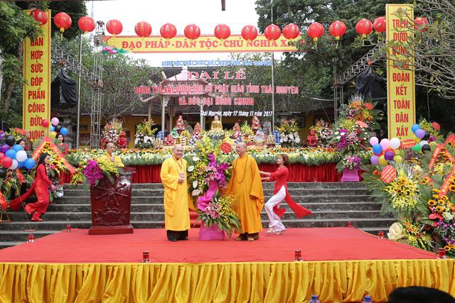 Phật giáo Thái Nguyên xây dựng Trụ sở làm việc và đúc Đại hồng chung