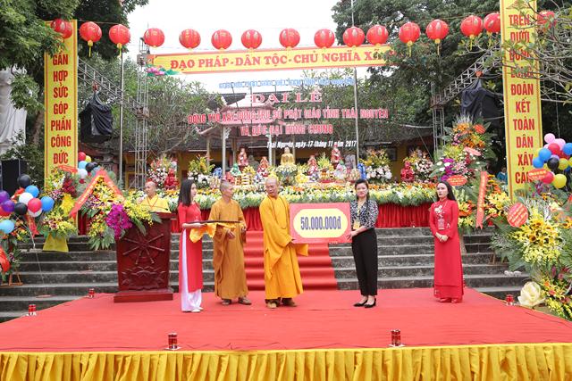 Phật giáo Thái Nguyên xây dựng Trụ sở làm việc và đúc Đại hồng chung