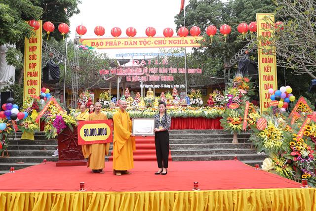 Phật giáo Thái Nguyên xây dựng Trụ sở làm việc và đúc Đại hồng chung