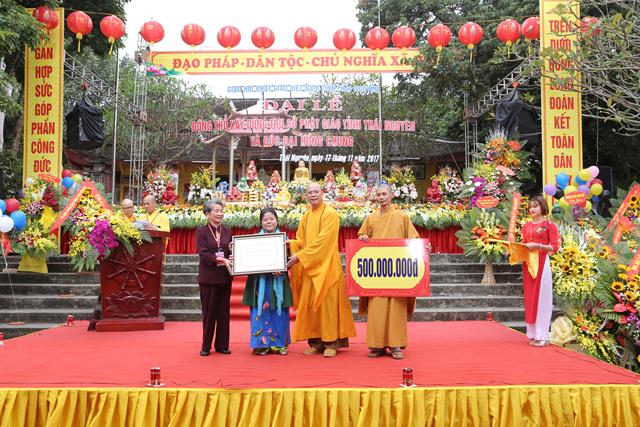 Phật giáo Thái Nguyên xây dựng Trụ sở làm việc và đúc Đại hồng chung