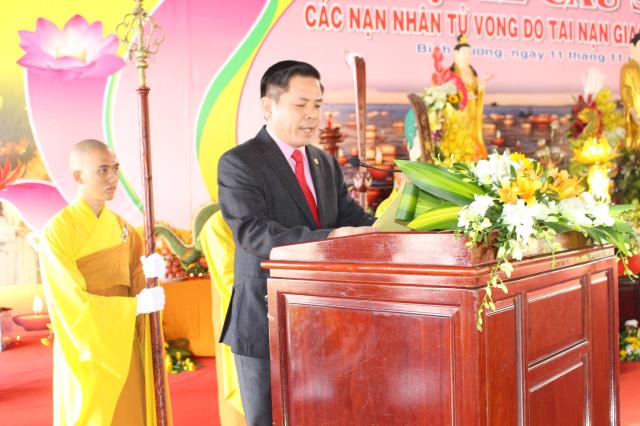 Bình Dương: Đại lễ cầu siêu các nạn nhân tử vong do TNGT