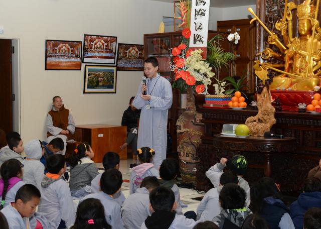 Chùa Đức Viên, San Jose, Hoa Kỳ, Khoá Tu Thiếu  Nhi Mùa Đông Năm 2017