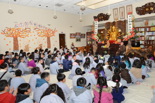 Chùa Đức Viên, San Jose, Hoa Kỳ, Khoá Tu Thiếu  Nhi Mùa Đông Năm 2017