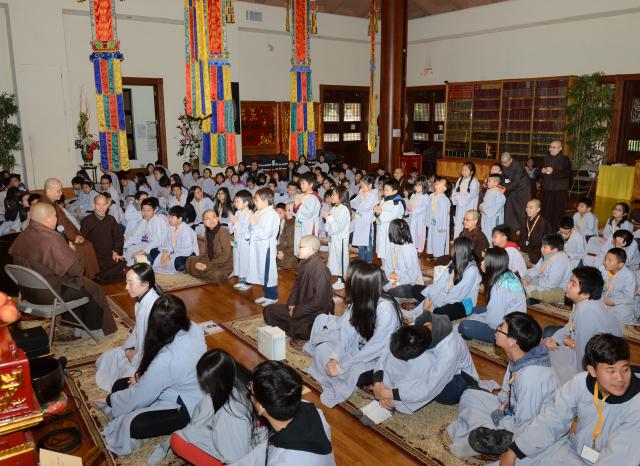 Chùa Đức Viên, San Jose, Hoa Kỳ, Khoá Tu Thiếu  Nhi Mùa Đông Năm 2017