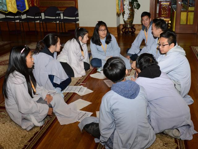 Chùa Đức Viên, San Jose, Hoa Kỳ, Khoá Tu Thiếu  Nhi Mùa Đông Năm 2017