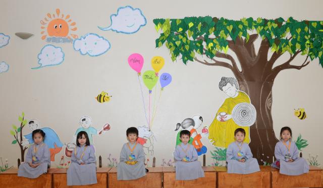 Chùa Đức Viên, San Jose, Hoa Kỳ, Khoá Tu Thiếu  Nhi Mùa Đông Năm 2017