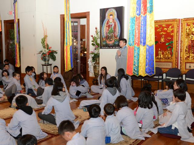 Chùa Đức Viên, San Jose, Hoa Kỳ, Khoá Tu Thiếu  Nhi Mùa Đông Năm 2017
