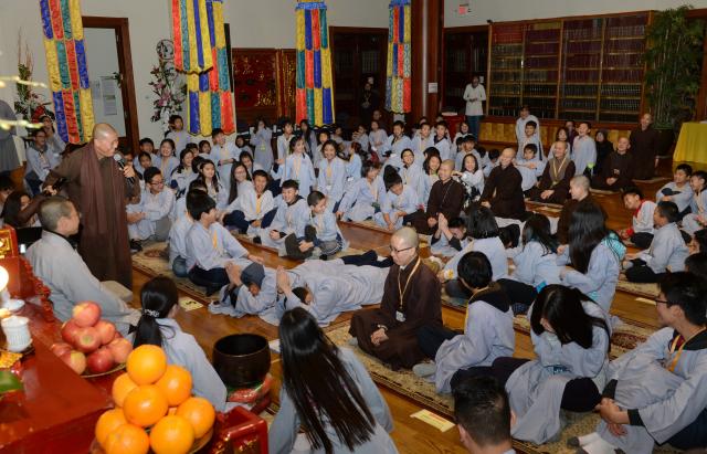 Chùa Đức Viên, San Jose, Hoa Kỳ, Khoá Tu Thiếu  Nhi Mùa Đông Năm 2017