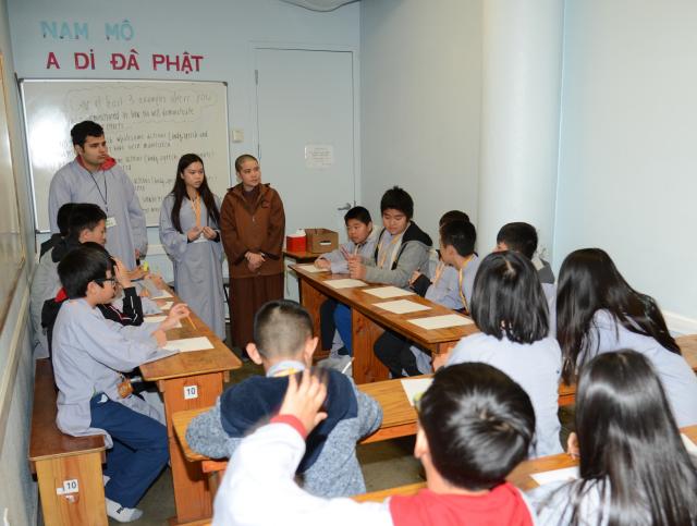 Hoa Kỳ: Khóa tu thiếu nhi mùa đông năm 2017 tại chùa Đức Viên - San Jose - ngày 29/12