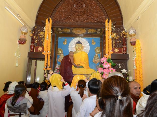 Đại Lễ Trùng Tụng Tam Tạng Thánh Điển Pali Tại Bồ Đề Đạo Tràng , Ấn Độ Lần Thứ 13 Năm 2017
