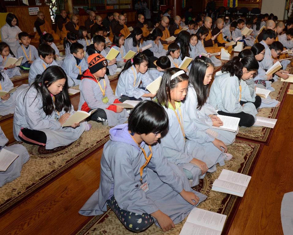 Chùa Đức Viên, San Jose (Hoa Kỳ)  Tổ Chức Khóa Tu Thiếu Nhi Mùa Đông 2017