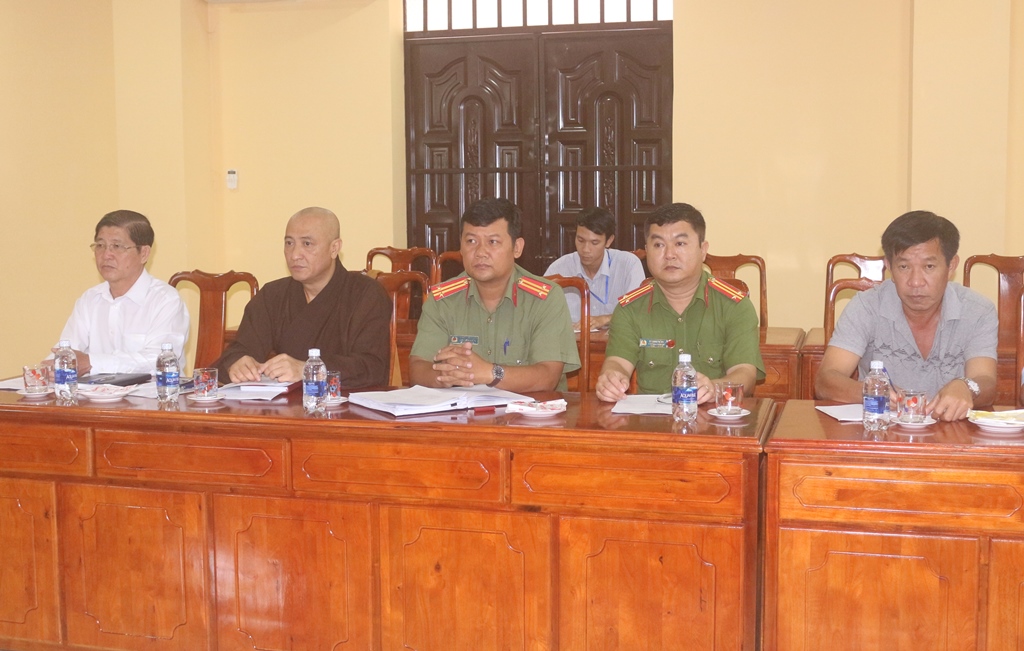 Bình Dương: Họp triển khai công tác tổ chức Đại lễ Cầu siêu các nạn nhân tử vong do TNGT năm 2017.