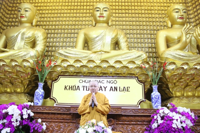 Chùa Giác Ngộ: Khóa tu Ngày An Lạc lần thứ 31