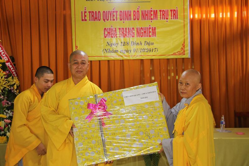 PG Đồng Tháp: Bổ nhiệm trụ trì chùa Trang Nghiêm (TP. Cao Lãnh)