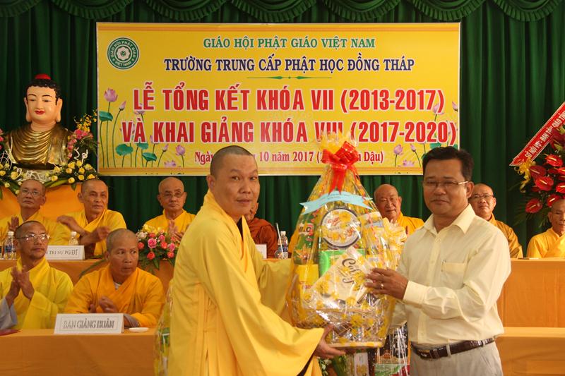 Đồng Tháp: Lễ tốt nghiệp khóa VII và Khai giảng khóa VIII, Trường TCPH Đồng Tháp