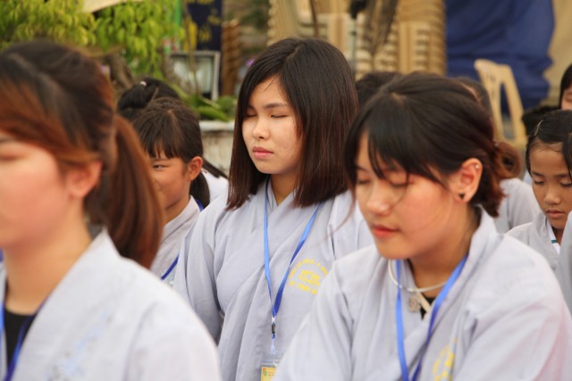 Thái Bình: Gần 200 bạn trẻ về chùa Phú Xuân