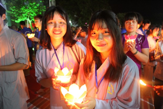 Thái Bình: Gần 200 bạn trẻ về chùa Phú Xuân
