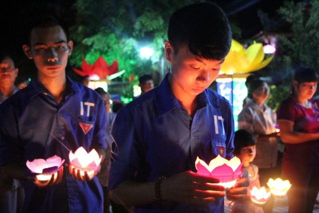 Thái Bình: Gần 200 bạn trẻ về chùa Phú Xuân