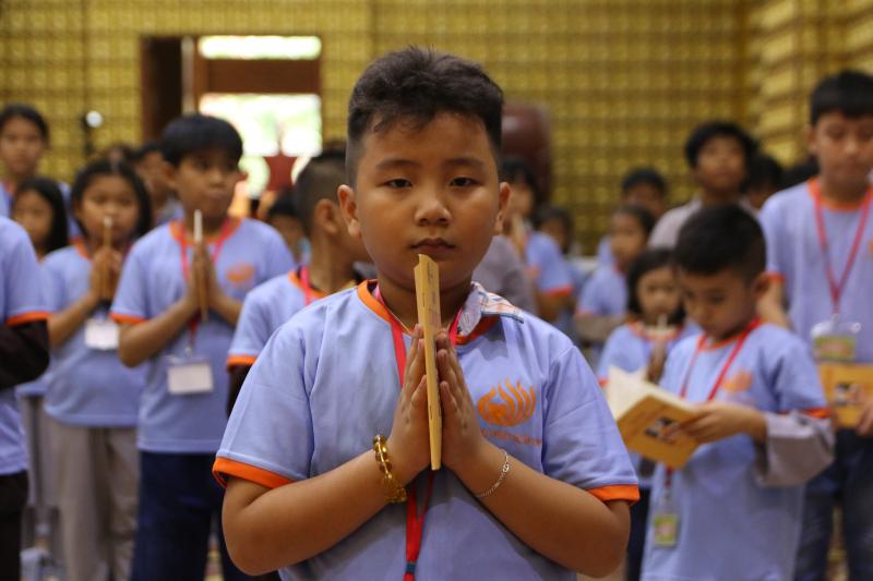 Khóa tu ‘’Búp sen từ bi’’ lần thứ 5 Chùa Giác Ngộ