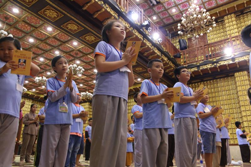 Khóa tu ‘’Búp sen từ bi’’ lần thứ 5 Chùa Giác Ngộ