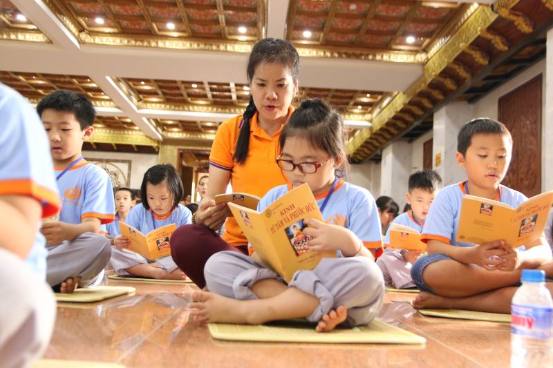Khóa tu ‘’Búp sen từ bi’’ lần thứ 5 Chùa Giác Ngộ