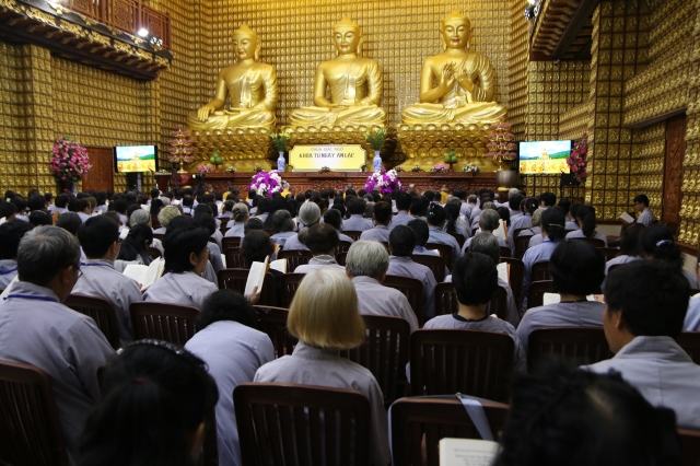 Chùa Giác Ngộ: Khóa tu Ngày An Lạc lần thứ 30
