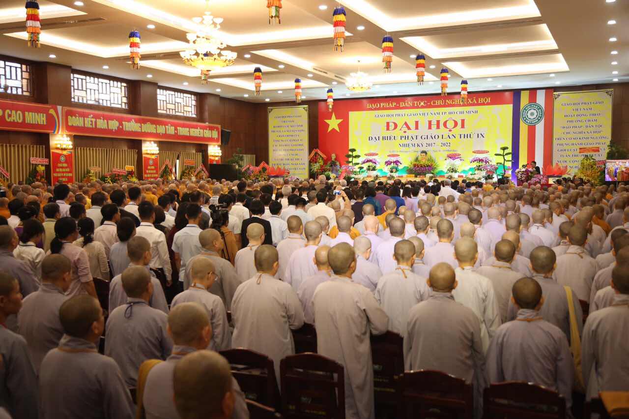 TP. HCM. Trọng thể tổ chức Đại hội Đại biểu PG TP. HCM lần IX