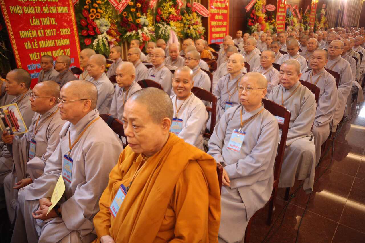 TP. HCM. Trọng thể tổ chức Đại hội Đại biểu PG TP. HCM lần IX