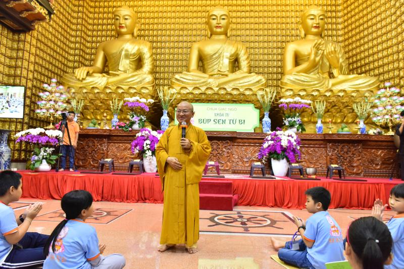 Khóa tu ‘’Búp sen từ bi’’ lần thứ 5 Chùa Giác Ngộ