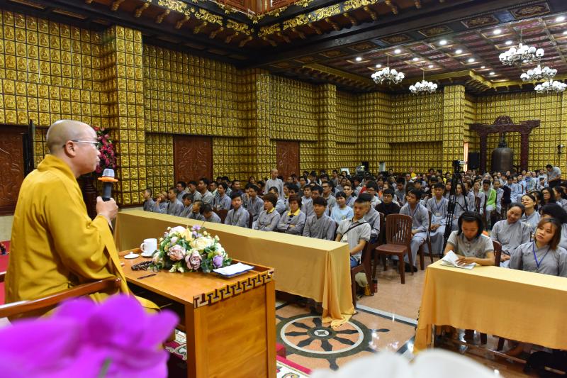 Chùa Giác Ngộ: Khóa tu ‘’Tuổi Trẻ Hướng Phật’’ lần thứ 20