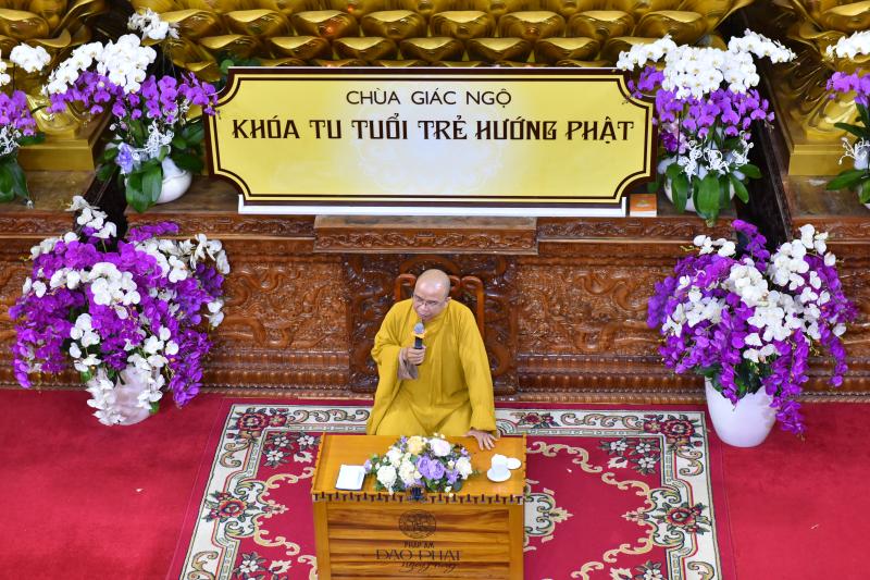 Chùa Giác Ngộ: Khóa tu ‘’Tuổi Trẻ Hướng Phật’’ lần thứ 20