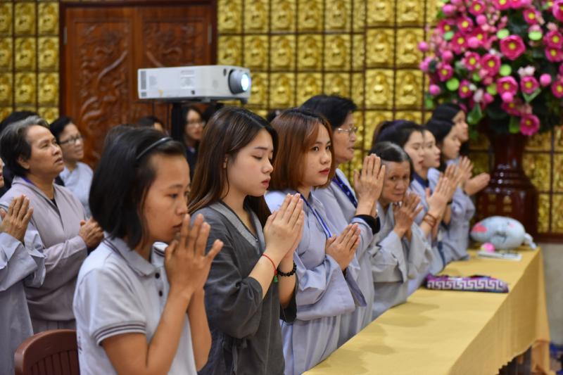 Chùa Giác Ngộ: Khóa tu ‘’Tuổi Trẻ Hướng Phật’’ lần thứ 20
