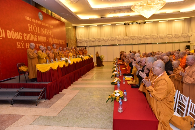 Hội đồng Chứng minh – Hội đồng Trị sự họp rà soát lại công tác tổ chức Đại hội PG toàn quốc lần thứ VIII