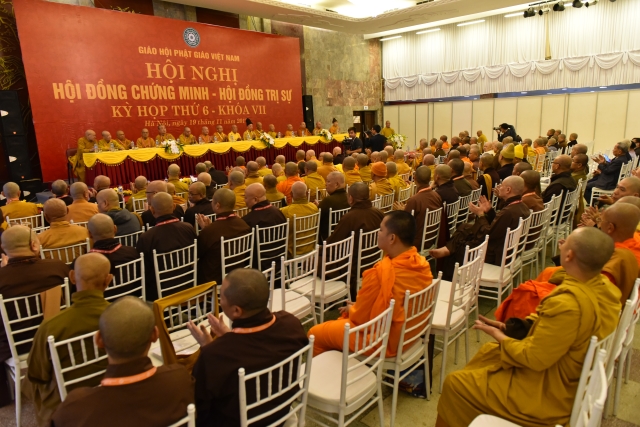 Hội đồng Chứng minh – Hội đồng Trị sự họp rà soát lại công tác tổ chức Đại hội PG toàn quốc lần thứ VIII