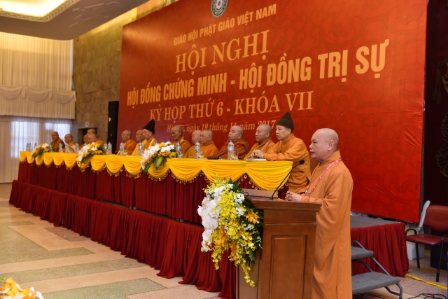 Hội đồng Chứng minh – Hội đồng Trị sự họp rà soát lại công tác tổ chức Đại hội PG toàn quốc lần thứ VIII