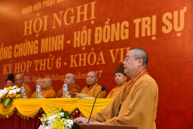 Hội đồng Chứng minh – Hội đồng Trị sự họp rà soát lại công tác tổ chức Đại hội PG toàn quốc lần thứ VIII