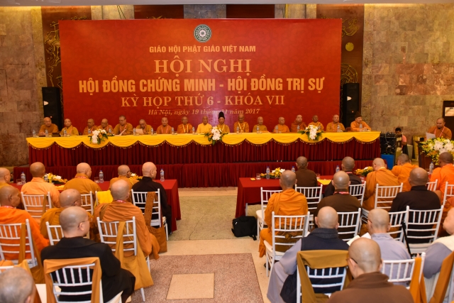 Hội đồng Chứng minh – Hội đồng Trị sự họp rà soát lại công tác tổ chức Đại hội PG toàn quốc lần thứ VIII