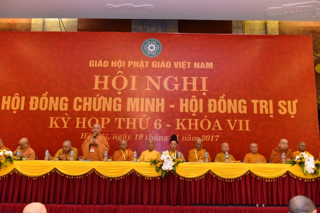 Hội đồng Chứng minh – Hội đồng Trị sự họp rà soát lại công tác tổ chức Đại hội PG toàn quốc lần thứ VIII