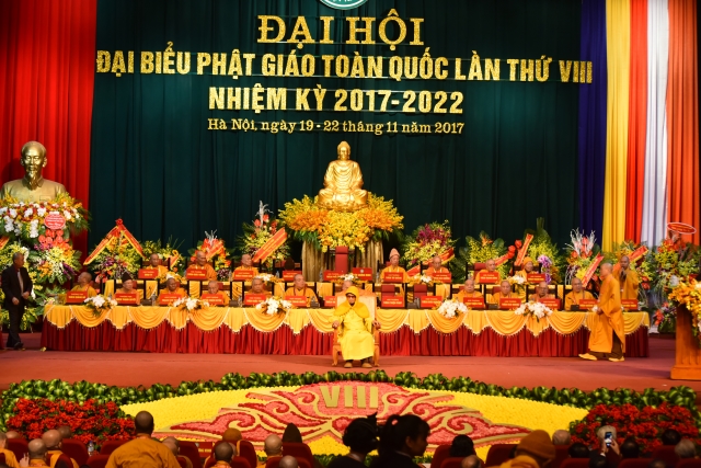 Khai mạc Đại hội đại biểu Phật giáo toàn quốc lần thứ VIII