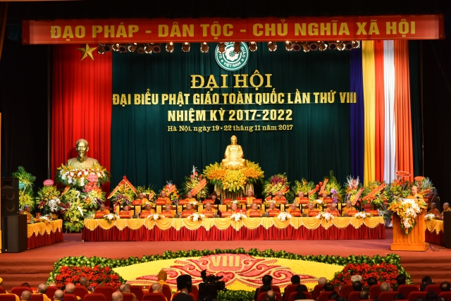Khai mạc Đại hội đại biểu Phật giáo toàn quốc lần thứ VIII