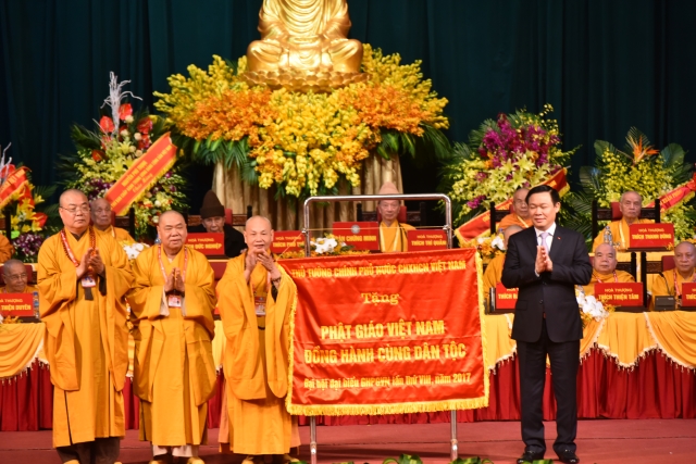 Khai mạc Đại hội đại biểu Phật giáo toàn quốc lần thứ VIII
