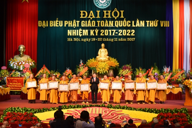 Khai mạc Đại hội đại biểu Phật giáo toàn quốc lần thứ VIII
