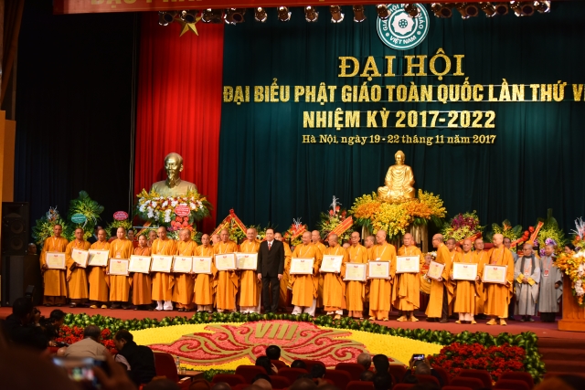 Khai mạc Đại hội đại biểu Phật giáo toàn quốc lần thứ VIII