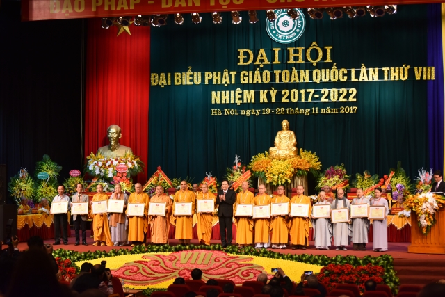 Khai mạc Đại hội đại biểu Phật giáo toàn quốc lần thứ VIII