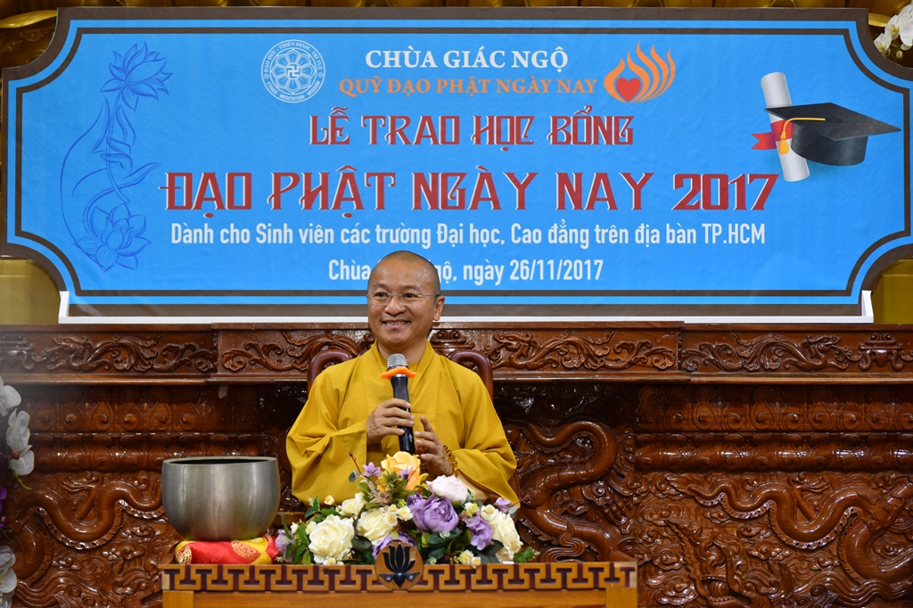 163 sinh viên từ 32 trường Đại học nhận học bổng Đạo Phật ngày nay