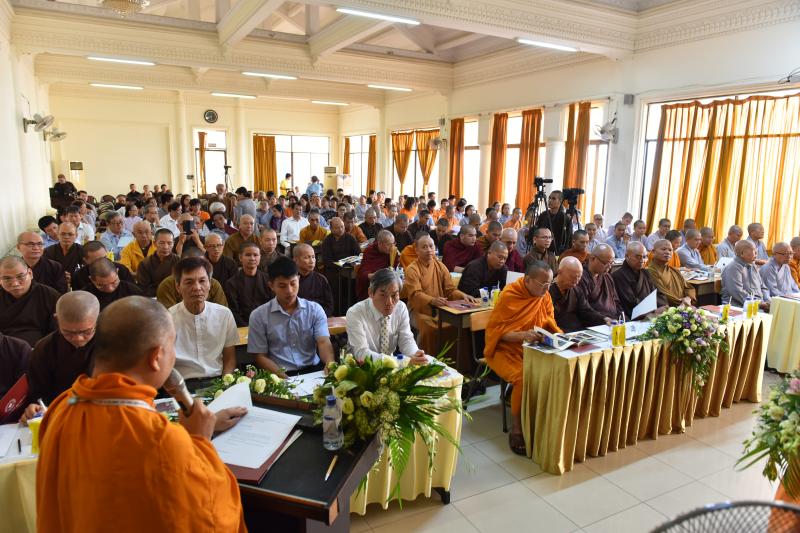 Lễ tổng kết của Viện nghiên cứu Phật học Việt Nam, nhiệm kỳ 2012-2017