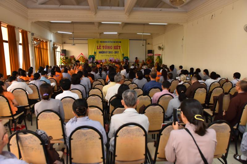 Lễ tổng kết của Viện nghiên cứu Phật học Việt Nam, nhiệm kỳ 2012-2017