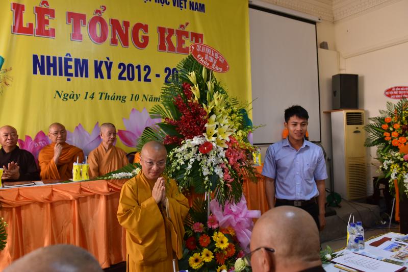 Lễ tổng kết của Viện nghiên cứu Phật học Việt Nam, nhiệm kỳ 2012-2017