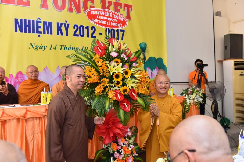 Lễ tổng kết của Viện nghiên cứu Phật học Việt Nam, nhiệm kỳ 2012-2017