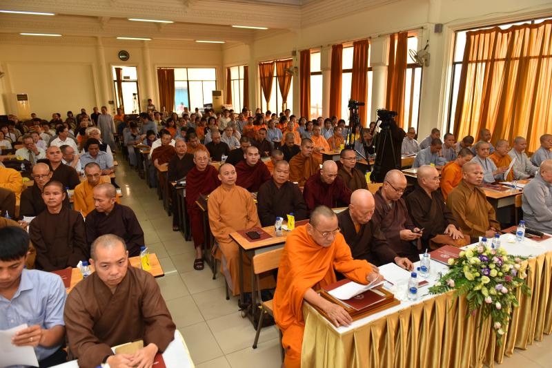 Lễ tổng kết của Viện nghiên cứu Phật học Việt Nam, nhiệm kỳ 2012-2017